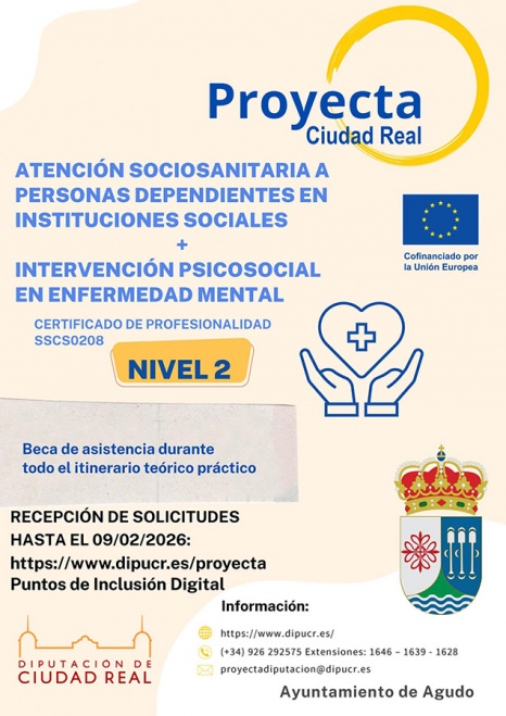Curso formativo disponible en Agudo
