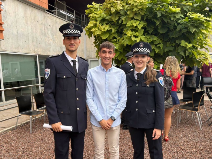 Entrega de diplomas del curso de Formación Inicial para Policías Locales